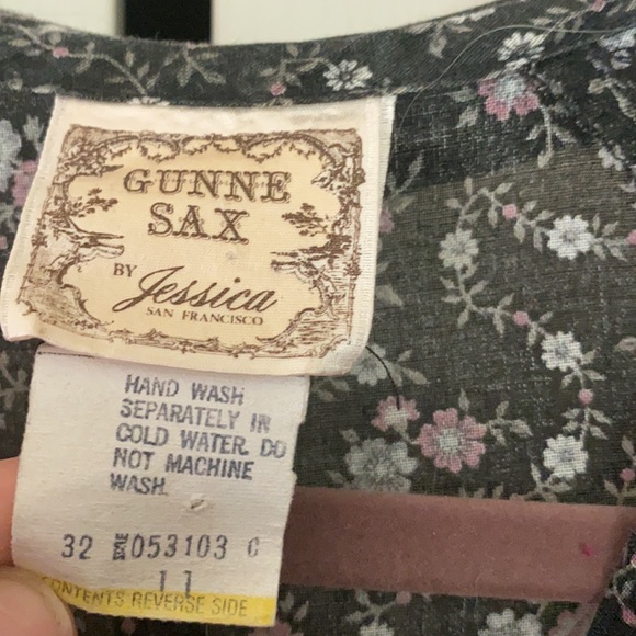 Gunne Sax Button Down Dress - Picture 3 of 6